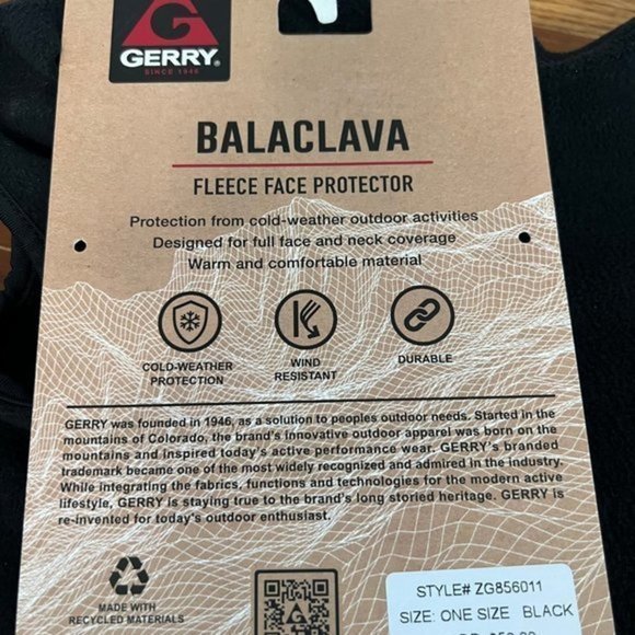 Gerry Weber Fleece Face Protector Balaclava - Picture 5 of 7